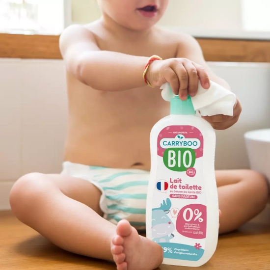 Lait de toilette tout doux