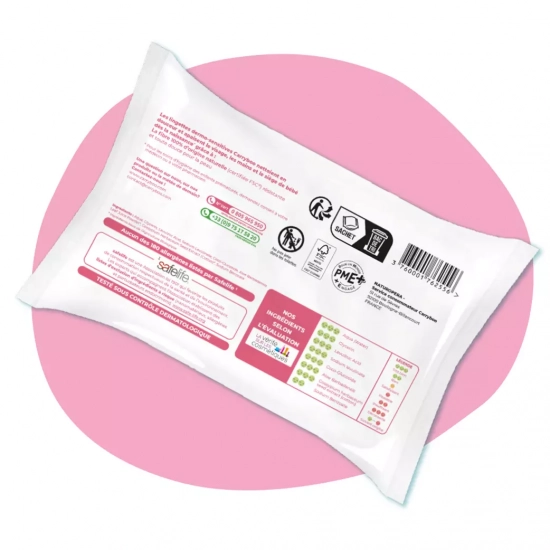 Lingettes dermo-sensitives