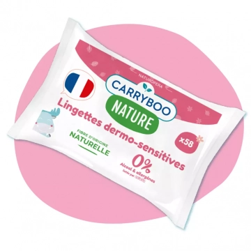 Lingettes dermo-sensitives